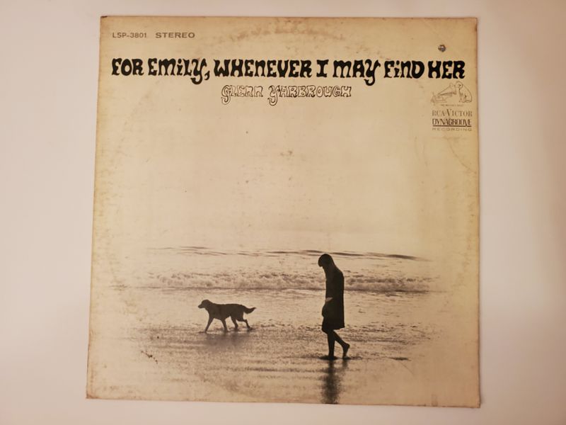 Glenn Yarbrough For Emily, Whenever I May Find Her vinyl record